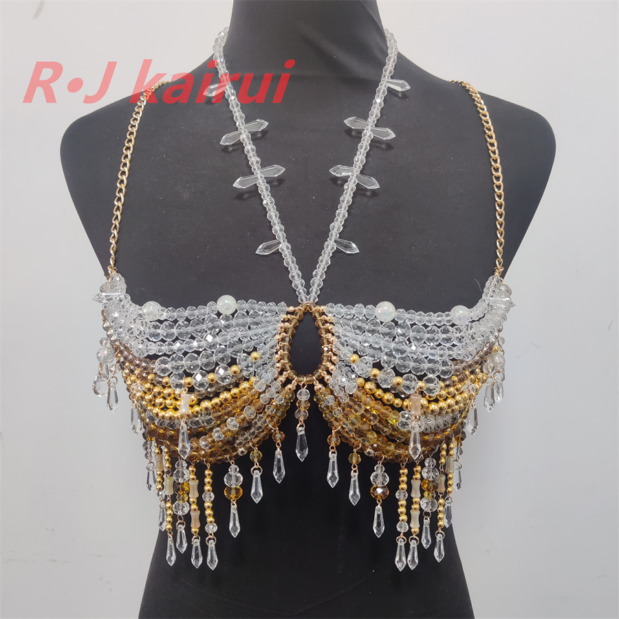 Yellow Body Jewelry - RJ Fashion Sexy Metal White Yellow