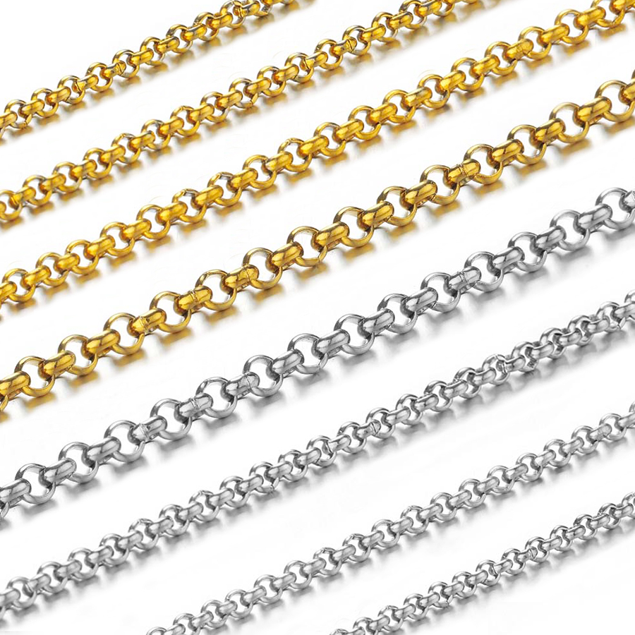 Body Jewelry Bra - 1 Meter 2-4mm Stainless Steel O-shaped