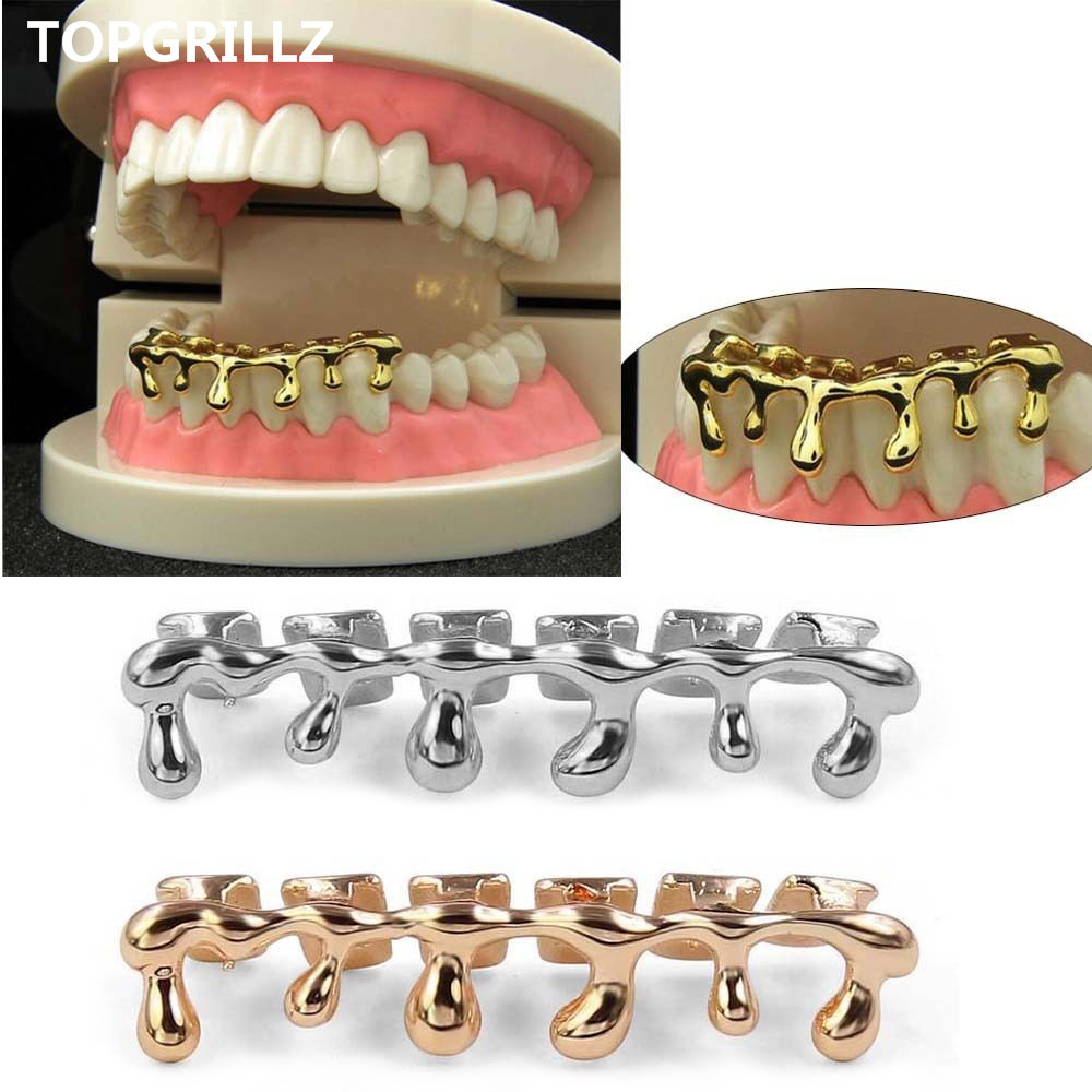 Yellow Body Jewelry - TOPGRILLZ Fit Light Yellow Gold Color