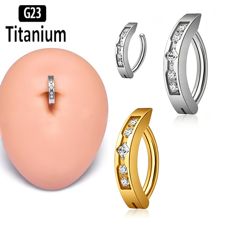 Body Jewelry Implant Grade Titanium - Implant Grade ASTM F136 Titanium Cz