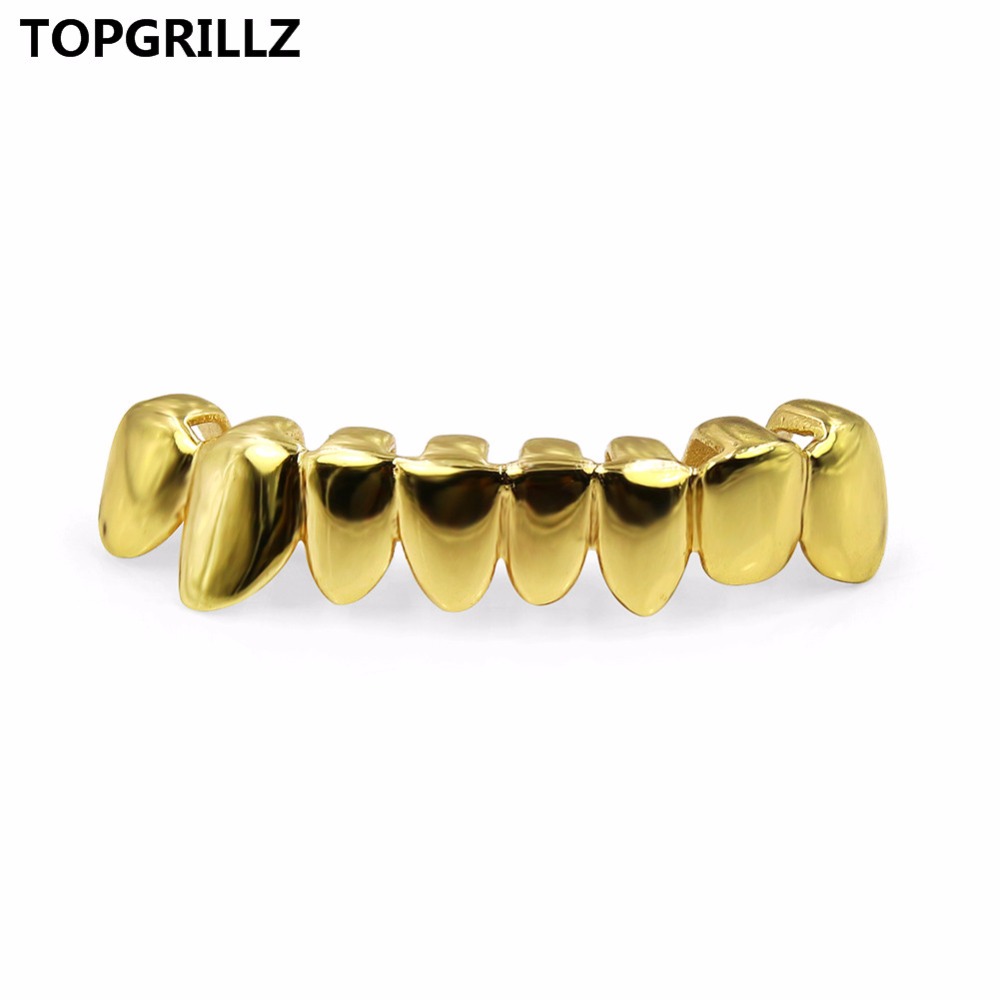 Yellow Body Jewelry - TOPGRILLZ Yellow GOLD Color PLATED DRIP