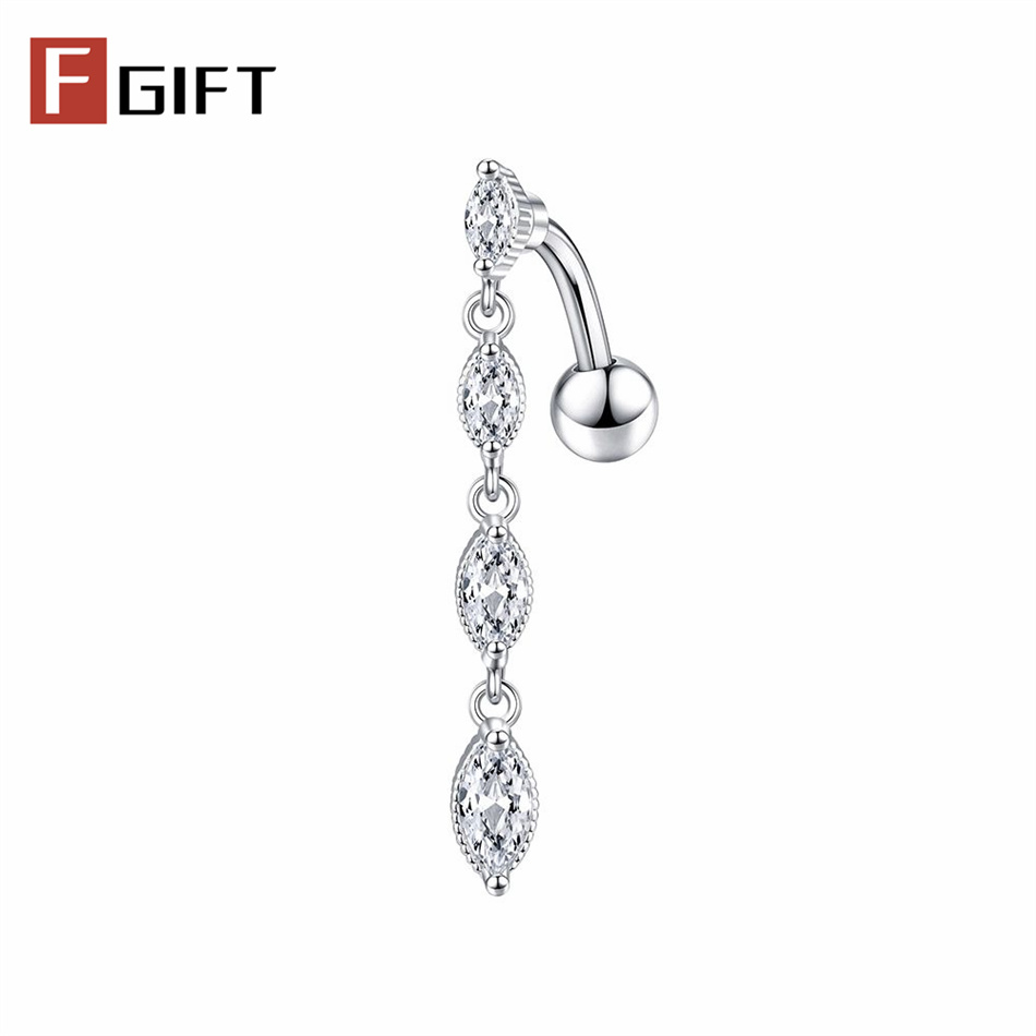 Body Jewels - Reversed Barball 14G Belly Button Rings