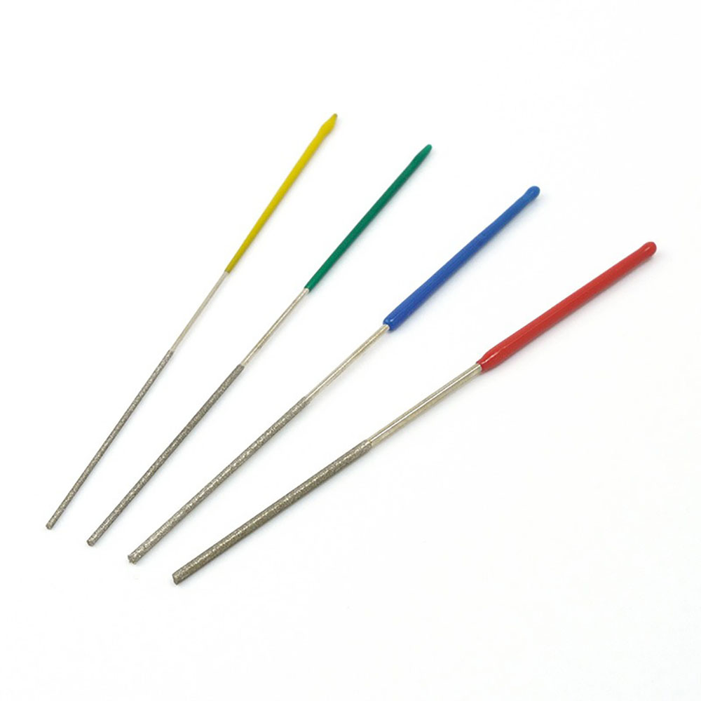 Yellow Body Jewelry - TLD-4 4Pcs Round Diamond File Set