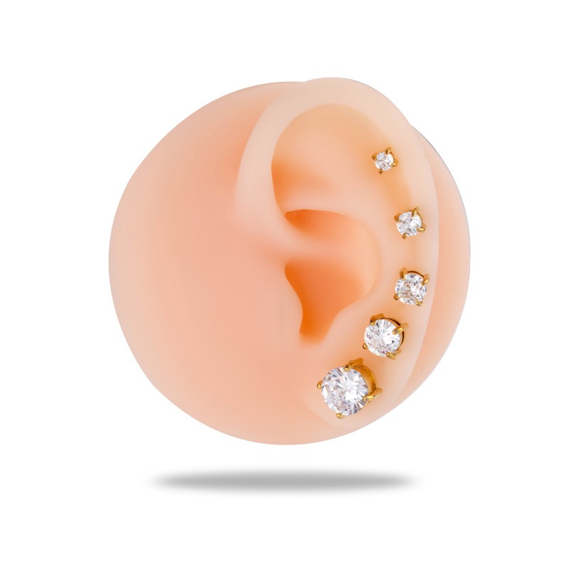 G23 Implant Grade Titanium Thr - Tragus Flat Back 评论和价格