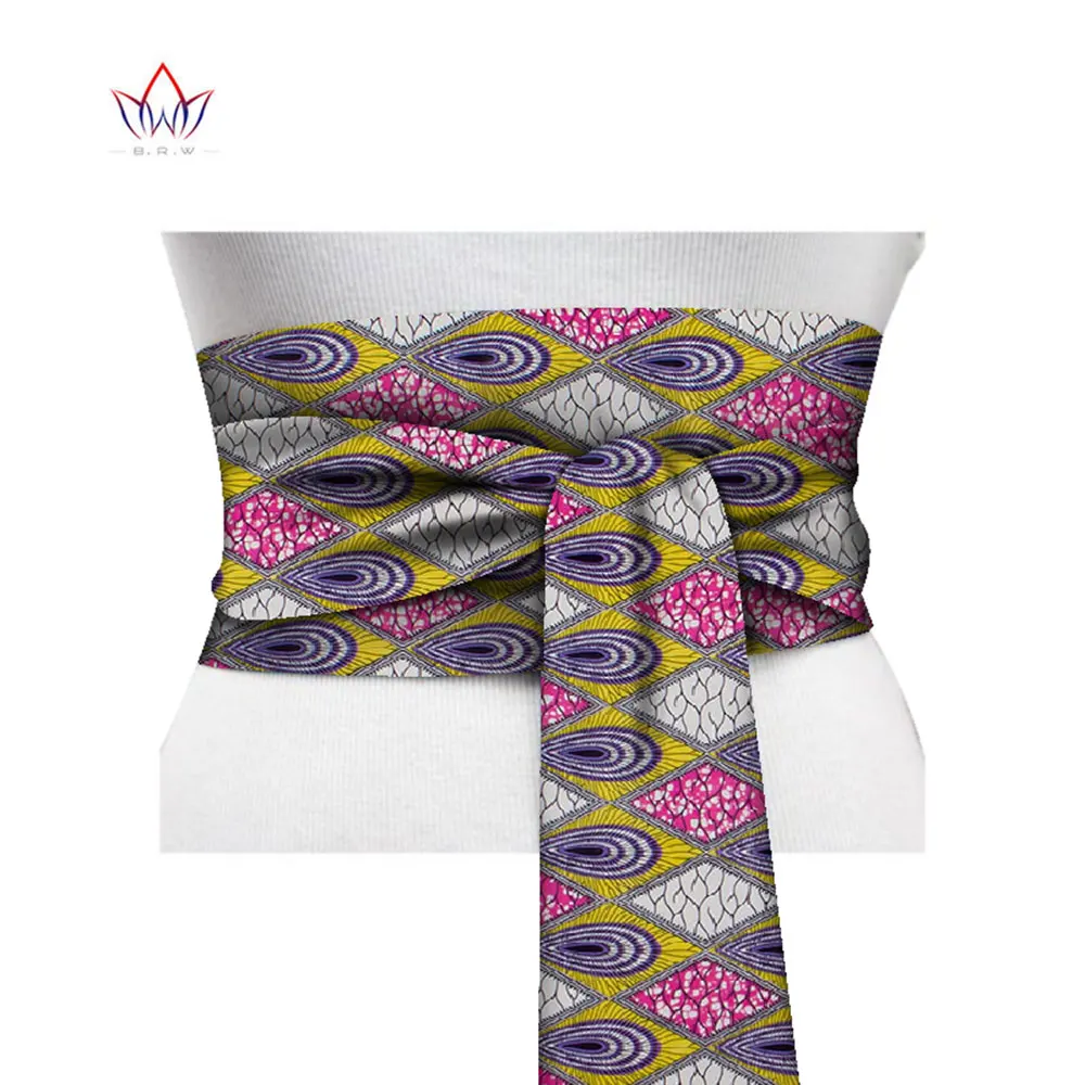 2024 African Print Obi Ankara  - Yellow Body Jewelry 评论和价格