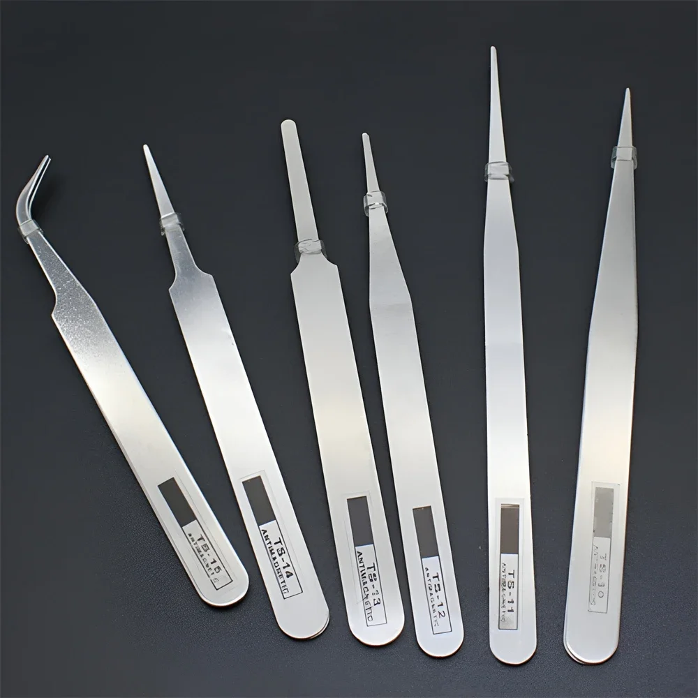 6Pcs Anti-static Stainless Ste - Body Jewelry Tool 评论和价格