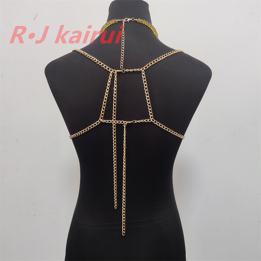 RJ Fashion Sexy Metal Yellow R - Yellow Body Jewelry 评论和价格
