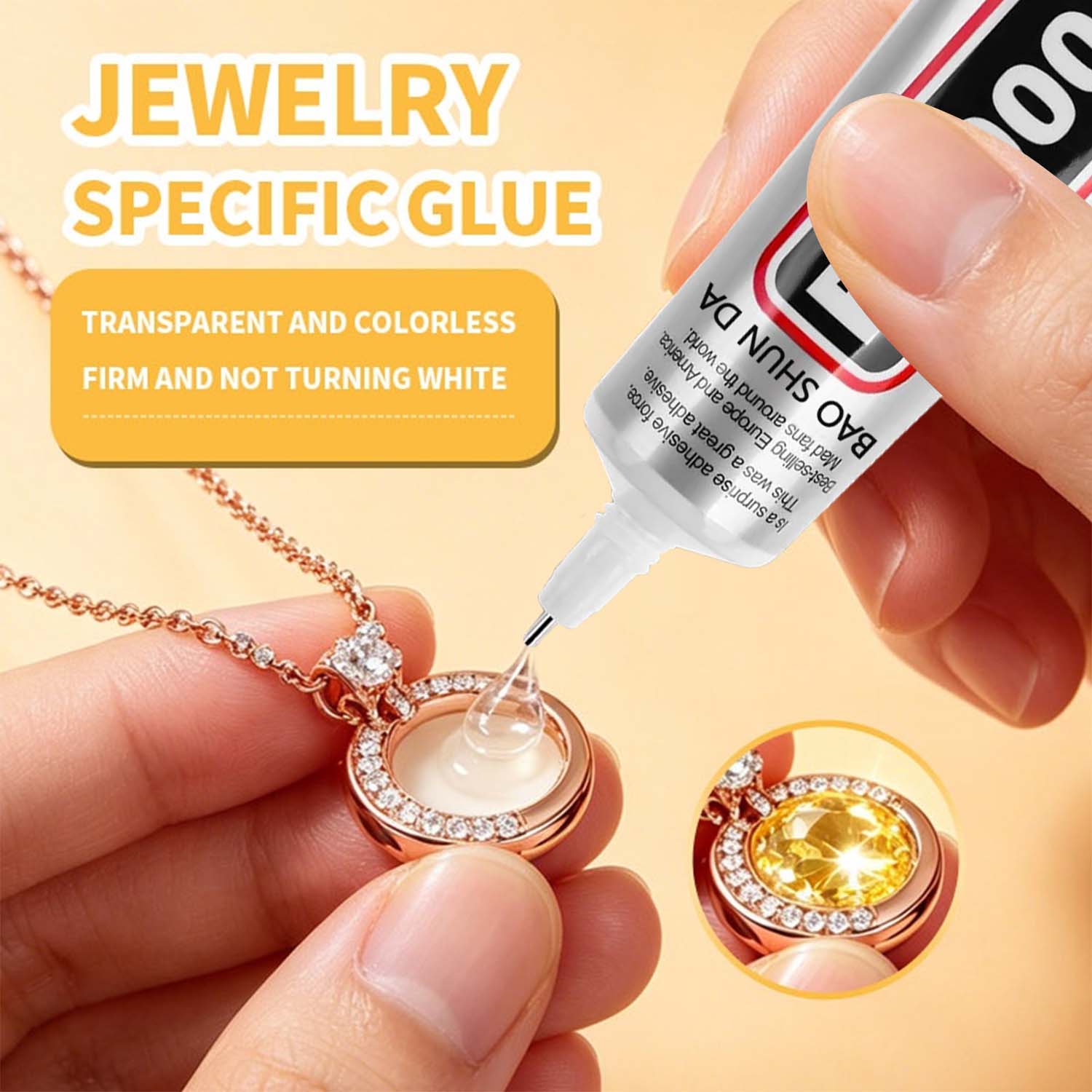 15PCS 15mL B-7000 Glue Clear A - Body Jewelry Tool 评论和价格