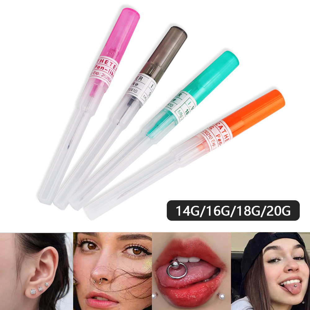 Sterile Disposable Piercing Ne - Body Jewelry Tool 评论和价格