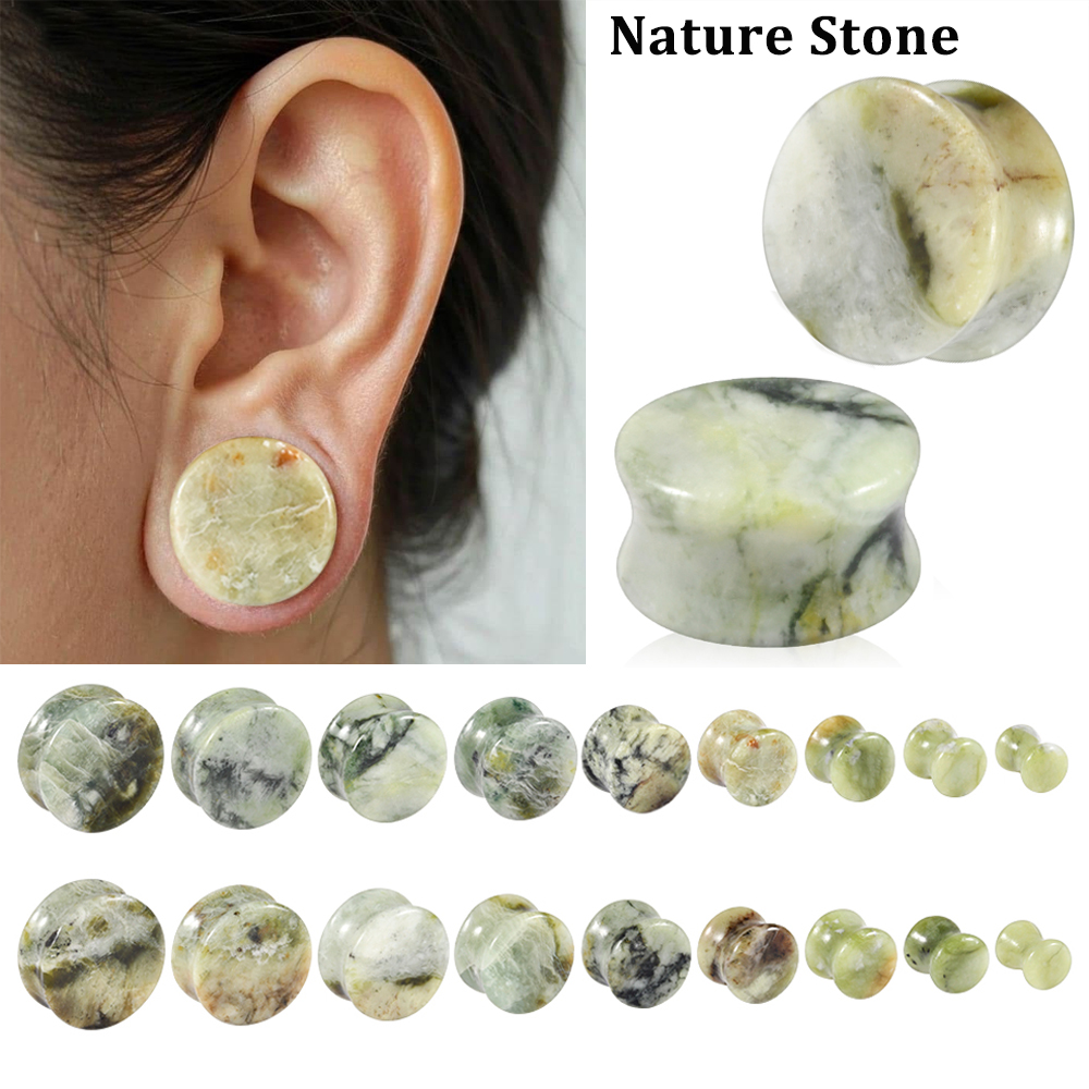 1-2PCS Nature Green-yellow Jad - Yellow Body Jewelry 评论和价格