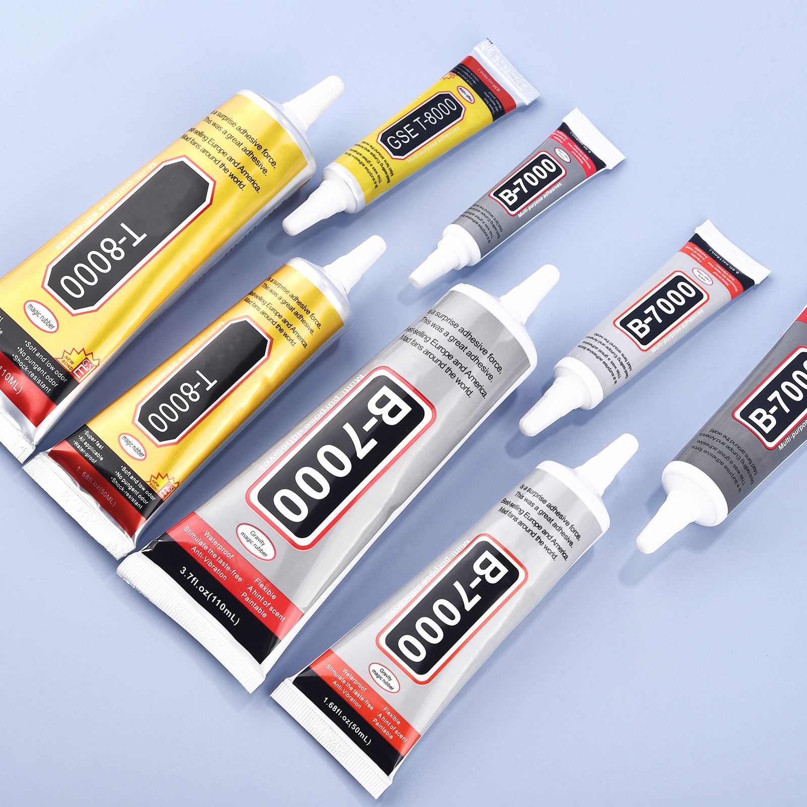 9/15/50/110ml B-7000 Glue T-80 - Body Jewelry Tool 评论和价格