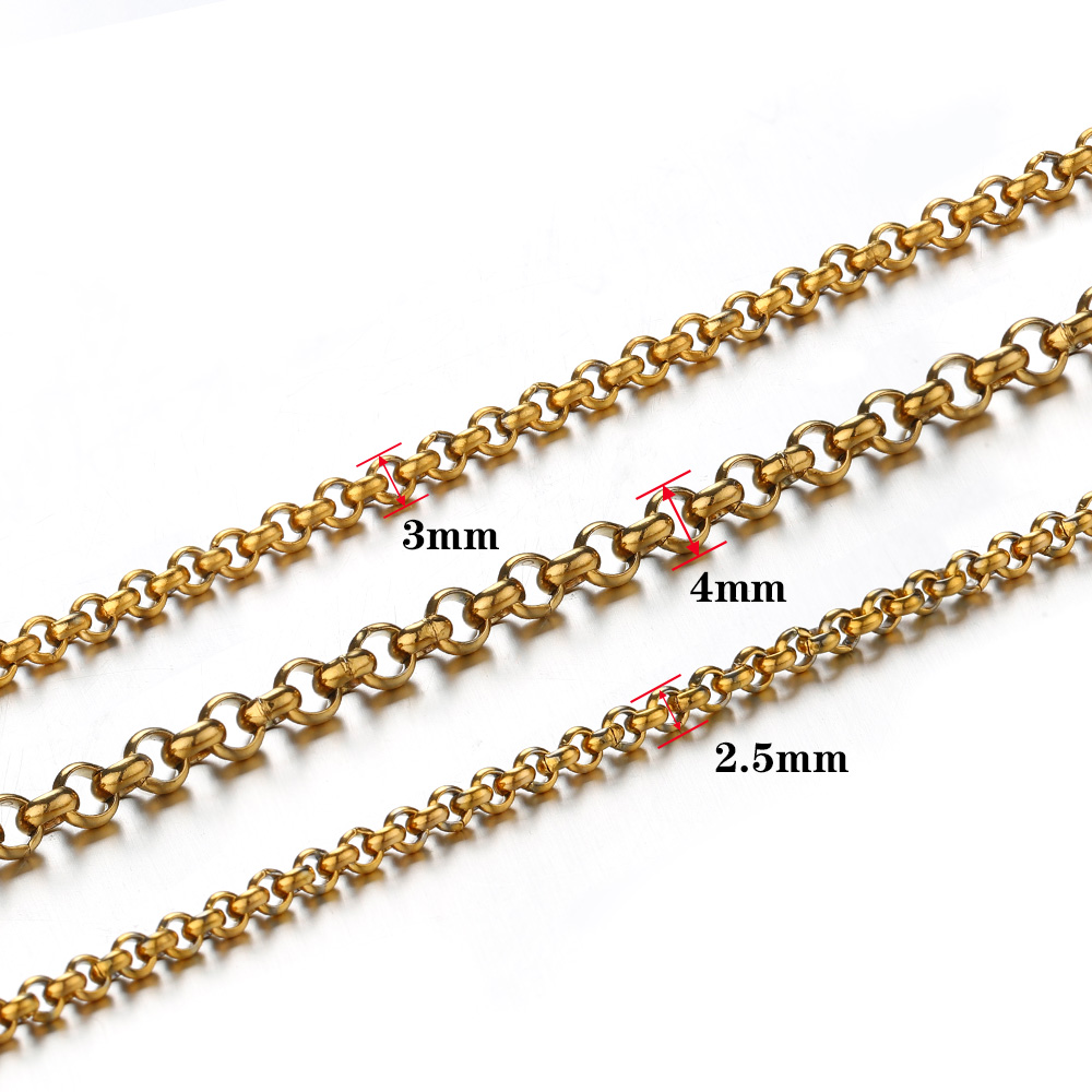 1 Meter 2-4mm Stainless Steel  - Body Jewelry Bra 评论和价格