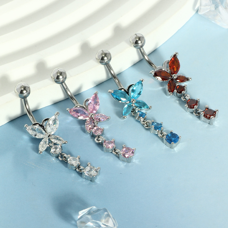 14GA Golden Butterfly with Dan - Body Jewelry Hoops 评论和价格