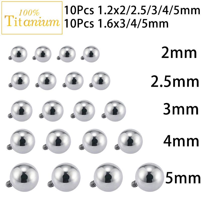 10Pc Implant Grade ASTM G23 Ti - Body Jewelry Implant Grade Titanium 评论和价格