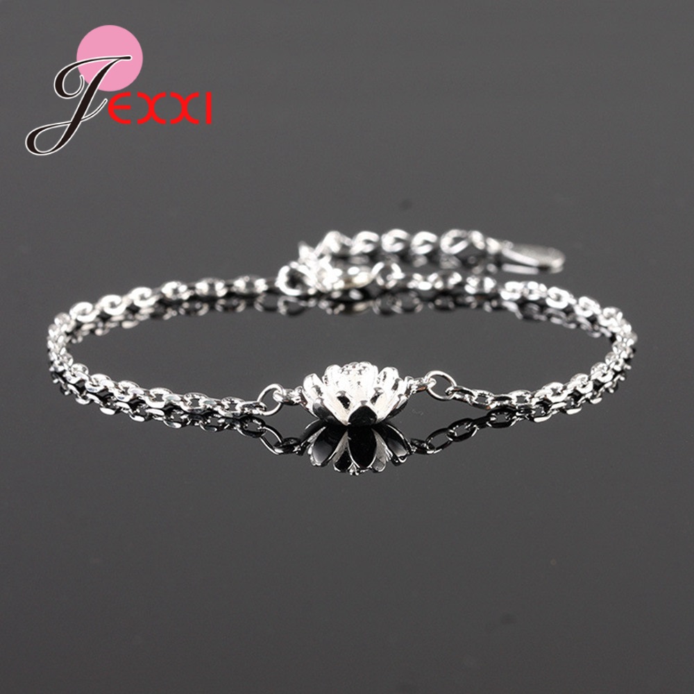 Plant Flower 925 Sterling Silv - Yellow Body Jewelry 评论和价格