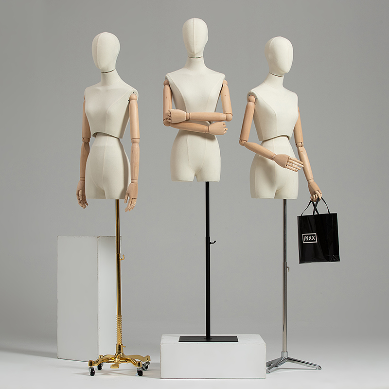 Female Hand CLoth Art Mannequi - Yellow Body Jewelry 评论和价格
