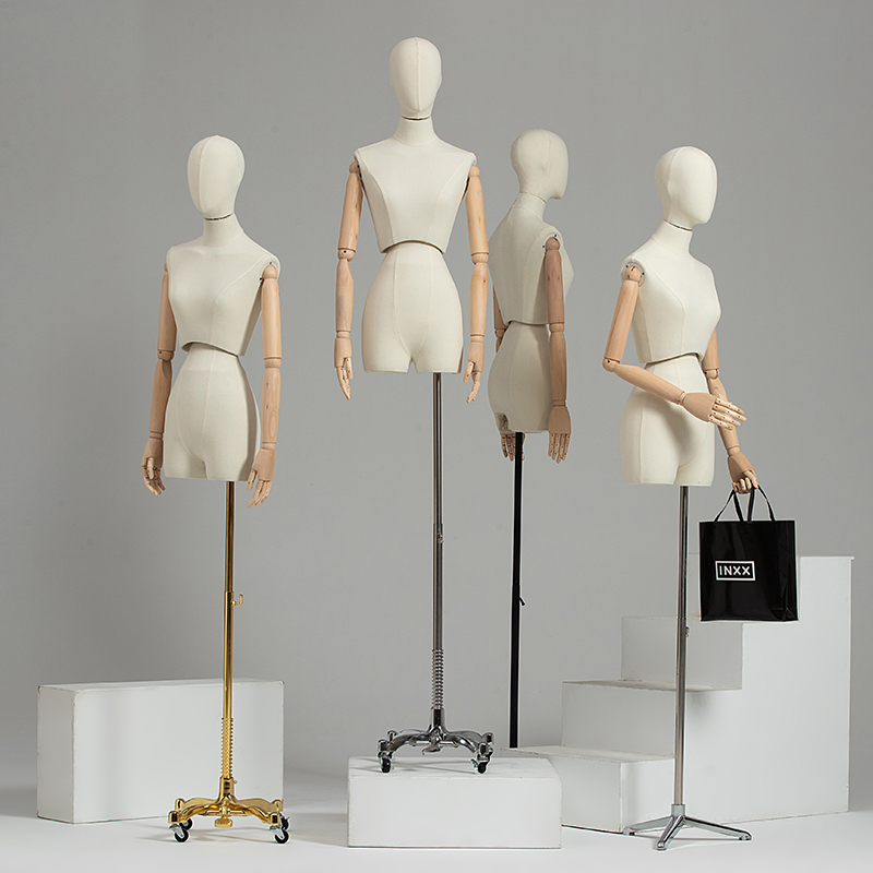 Female Hand CLoth Art Mannequi - Yellow Body Jewelry 评论和价格