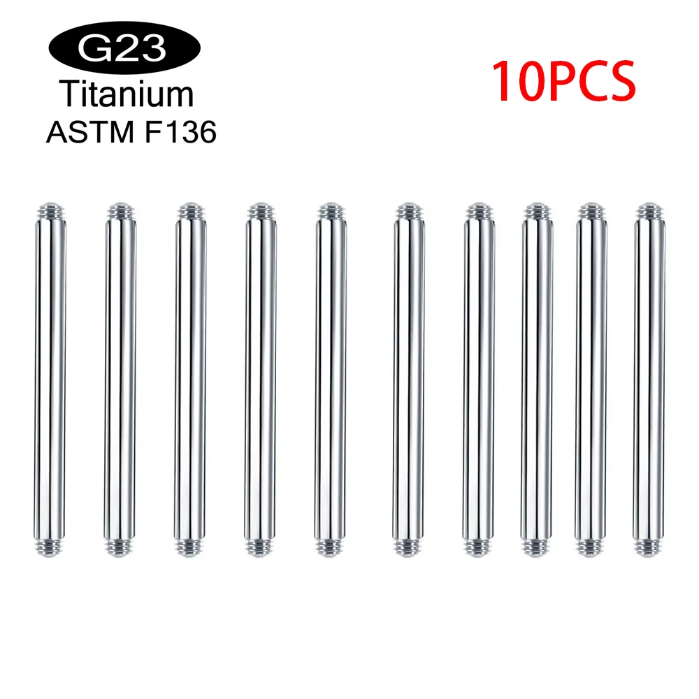 10pcs/lot ASTM F136 Implantabl - Body Jewelry Implant Grade Titanium 评论和价格