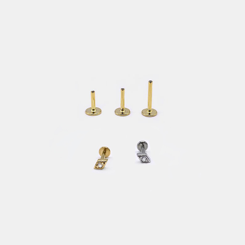AIDE 1Pc 925 Sterling Silver R - Tragus Flat Back 评论和价格