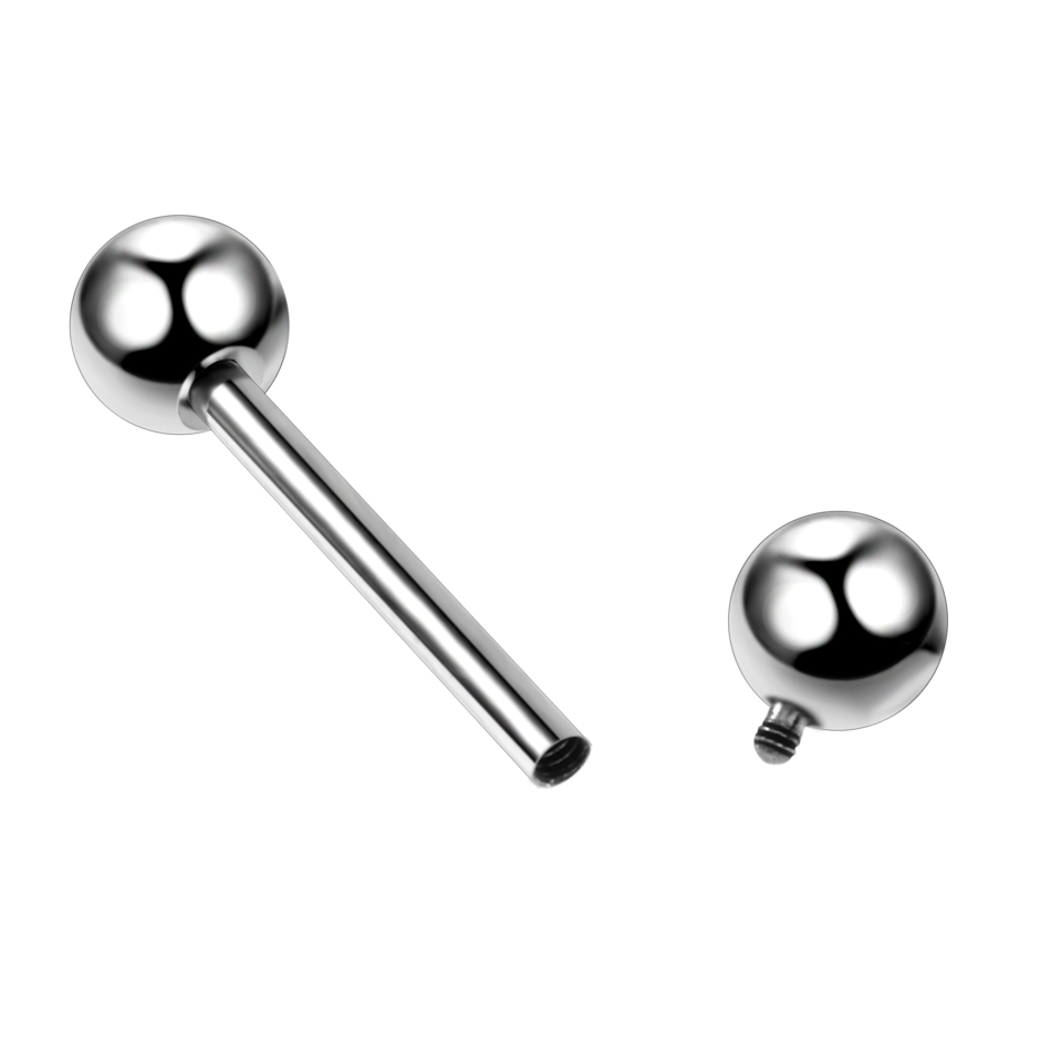 10Pcs/lot G23 Titanium Tongue  - Body Jewelry Industrial 评论和价格