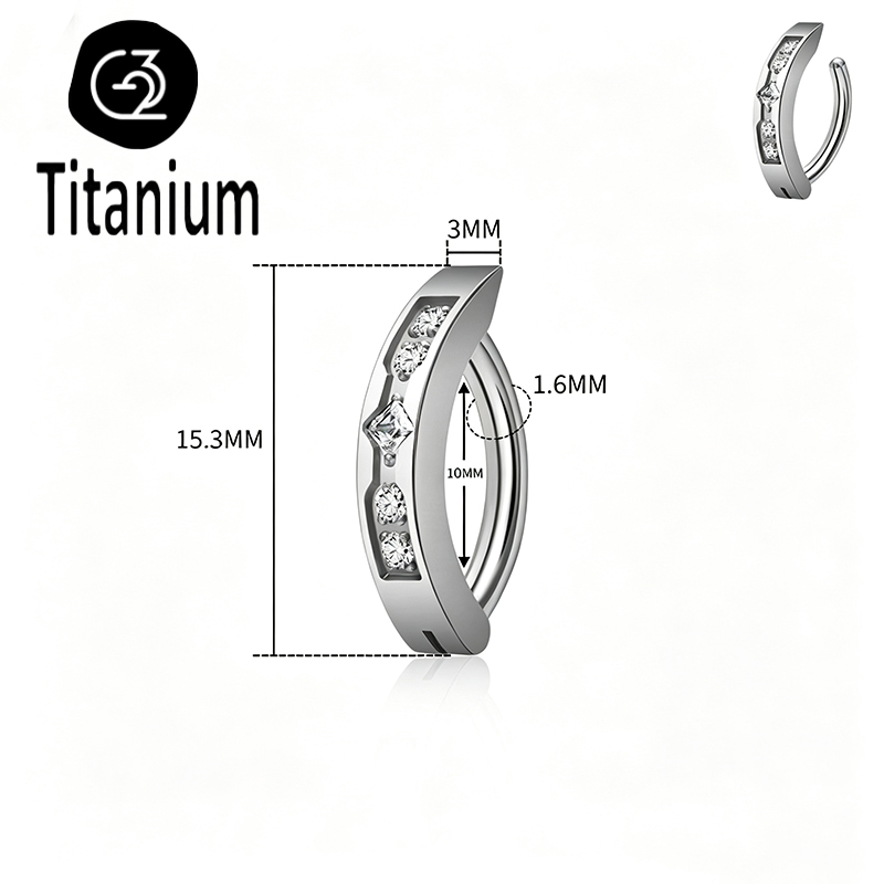 Implant Grade ASTM F136 Titani - Body Jewelry Implant Grade Titanium 评论和价格
