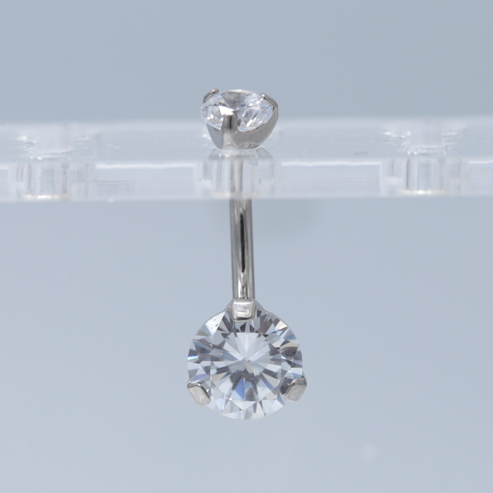 14G Titanium Belly Button Ring - Body Jewelry Implant Grade Titanium 评论和价格