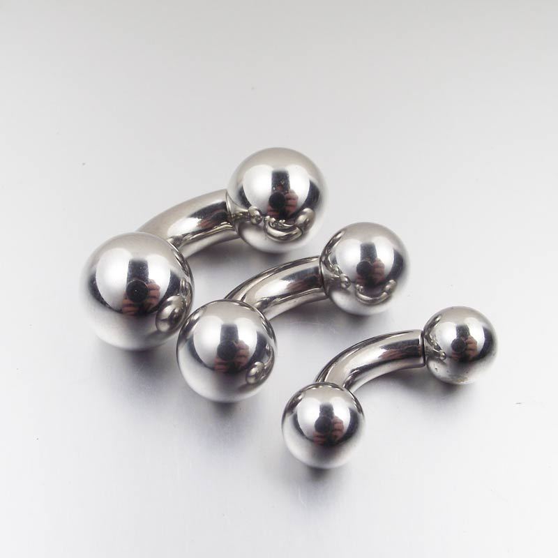 1Pc Big Size Straight Barbell  - Nipple Bar Curved 评论和价格