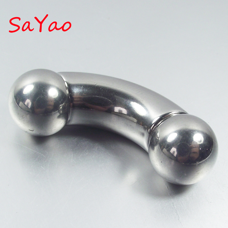 SaYao short bar Big Ball Stain - Nipple Bar Curved 评论和价格