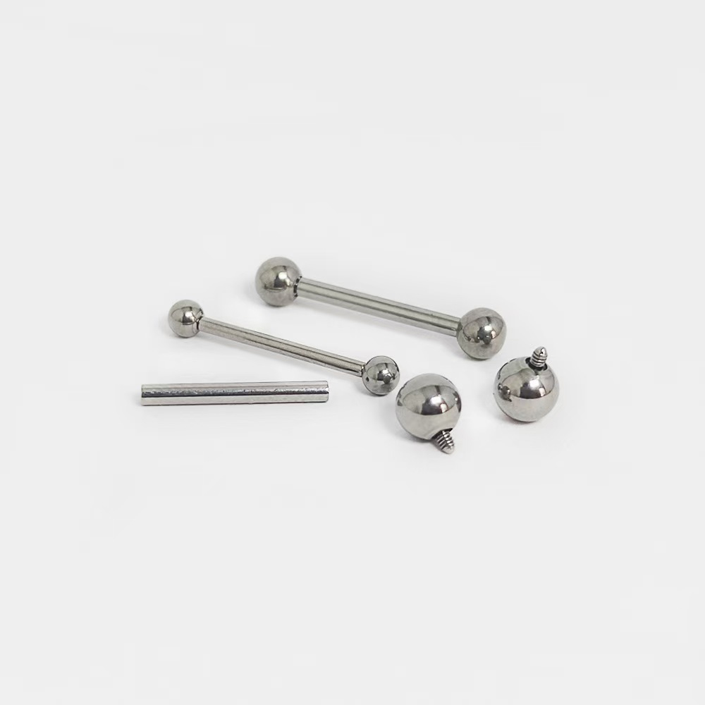 2pcs/lot ASTM F136 Titanium Im - Body Jewelry Implant Grade Titanium 评论和价格