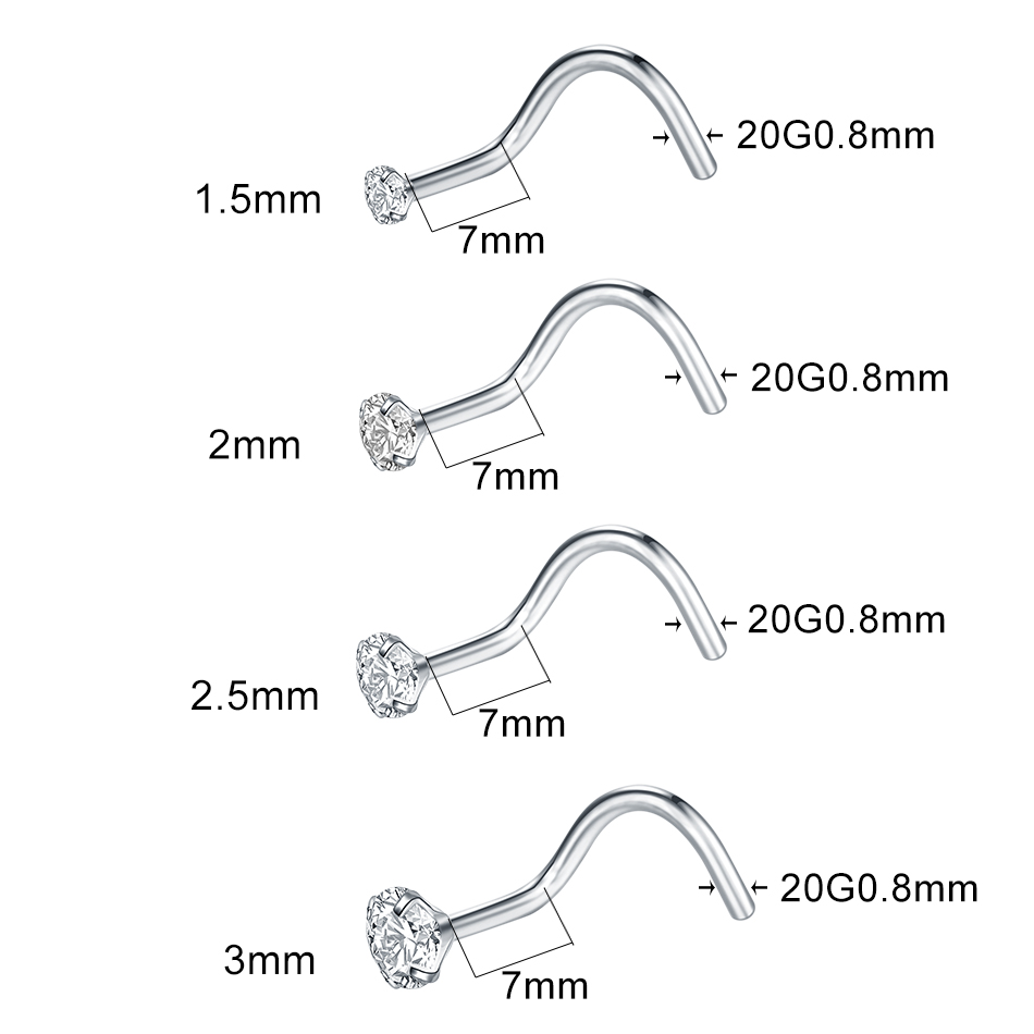 1/5pcs Implant Grade Titanium  - Body Jewelry Implant Grade Titanium 评论和价格