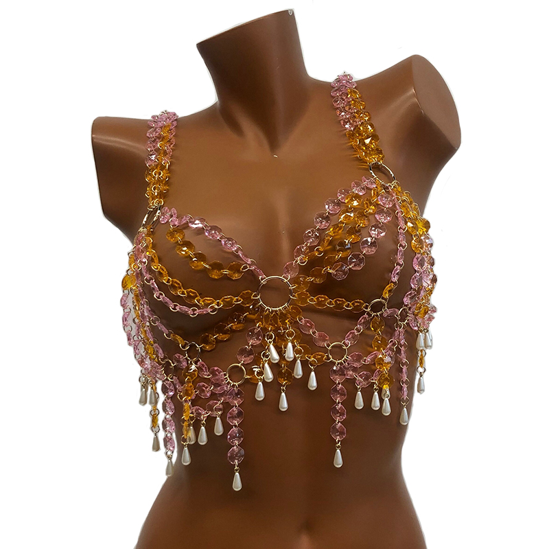 2026 New Arrival Y2K Festival  - Body Jewelry Bra 评论和价格