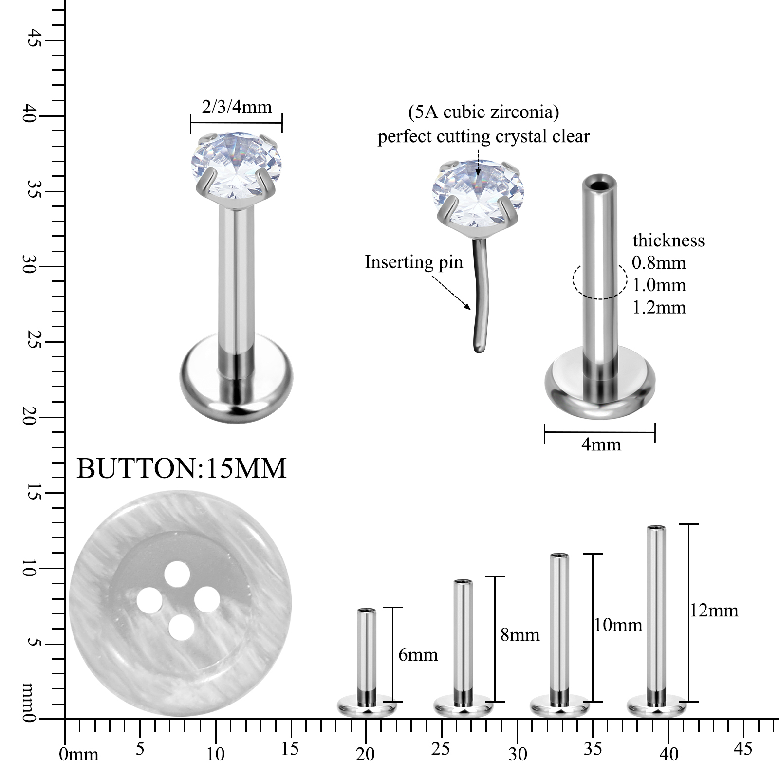 F136 G23 Implant Grade Titaniu - Body Jewelry Implant Grade Titanium 评论和价格