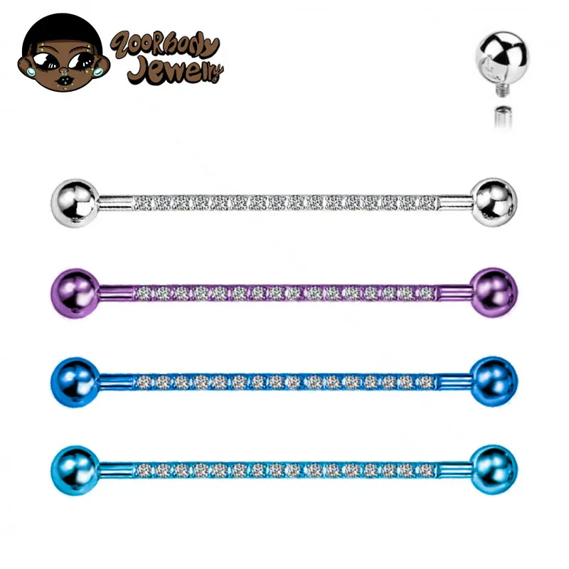 F136 Implant Grade Titanium 14 - Body Jewelry Industrial 评论和价格