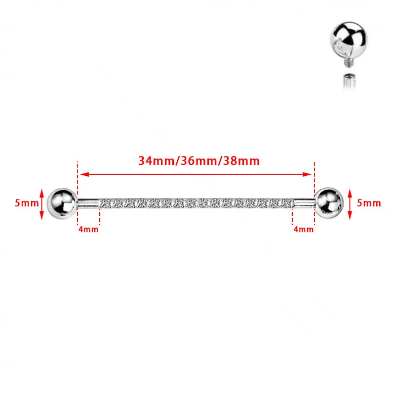F136 Implant Grade Titanium 14 - Body Jewelry Industrial 评论和价格