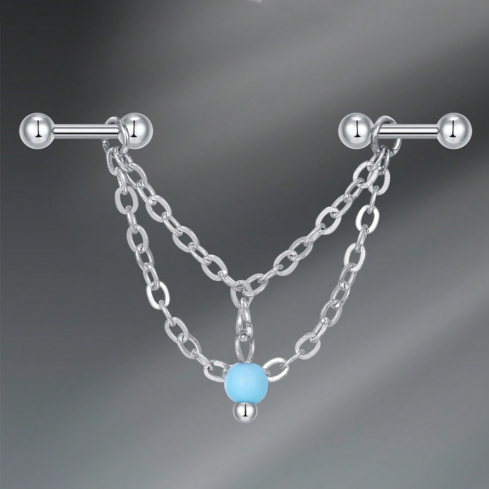 14G Industrial Barbell Cartila - Body Jewelry Industrial 评论和价格