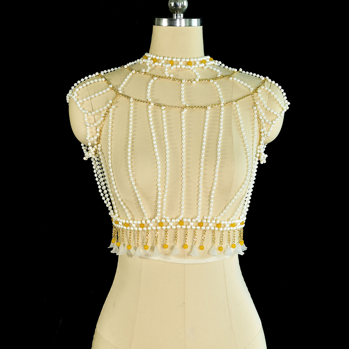 Elegant Fashion Ornate Imitati - Yellow Body Jewelry 评论和价格