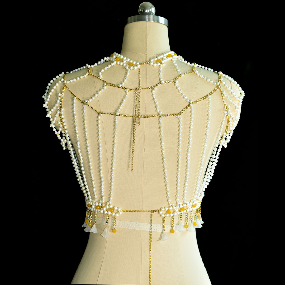 Elegant Fashion Ornate Imitati - Yellow Body Jewelry 评论和价格