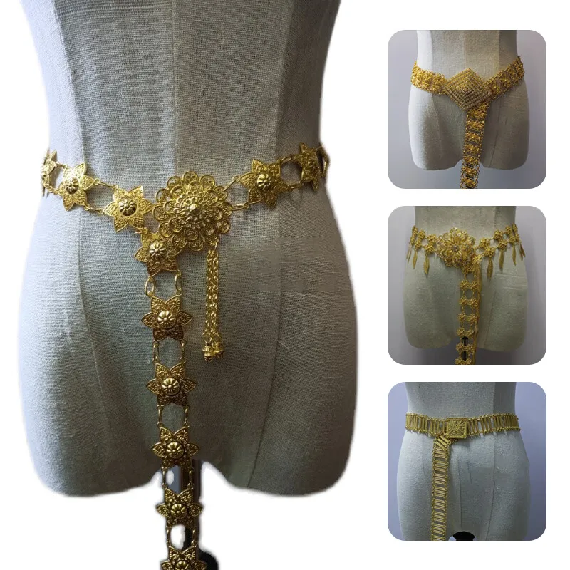 1PC Metal Thailand Waist Chain - Body Jewels 评论和价格